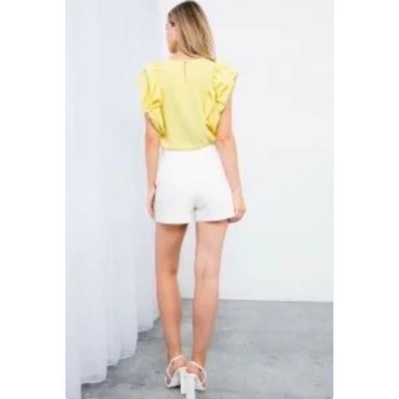 THML Ruffle Sleeve Top - Picture 2 of 16